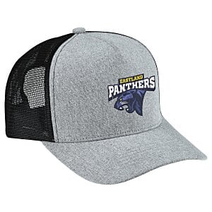 Canvas Five Panel Trucker Cap Main Image