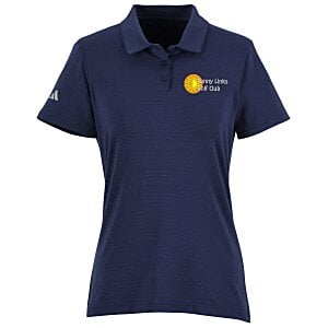 adidas Textured Stripe Polo - Ladies' Main Image