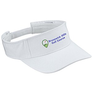 Lightweight Chino Twill Visor - 24 hr Main Image
