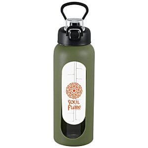 Glacia Glass Water Bottle - 32 oz. Main Image