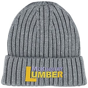 Thick Rib Knit Cuff Toque - 24 hr Main Image