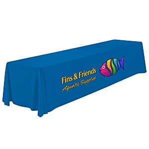 Serged Open-Back Polyester Table Throw - 12 feet Main Image