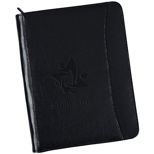 Zippered Portfolio - Leather Main Image
