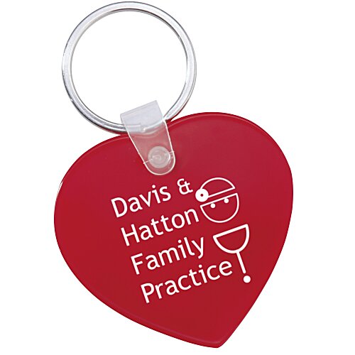 Heart Soft Keychain - Opaque Main Image