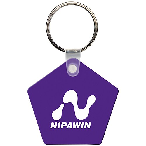 Pentagon Soft Keychain - Opaque Main Image