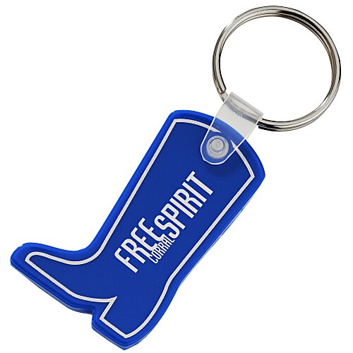 Western Boot Soft Keychain - Opaque Main Image