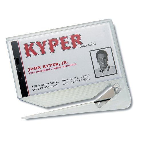 Business Card Zippy Letter Opener Main Image