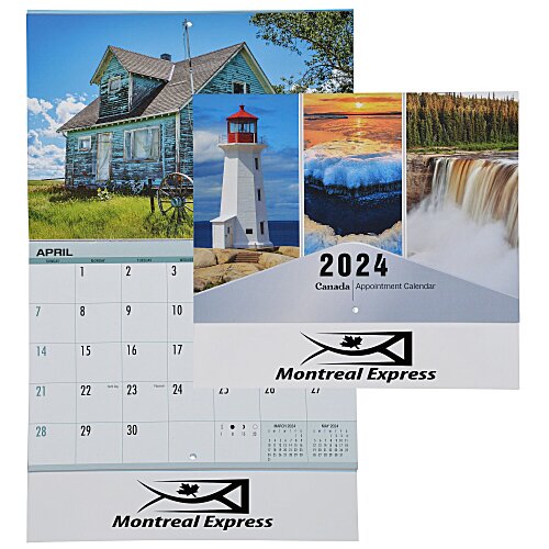 Scenic Canada Appointment Calendar Main Image