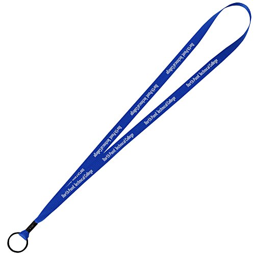 Economy Lanyard - 1/2" - Metal Split Ring Main Image