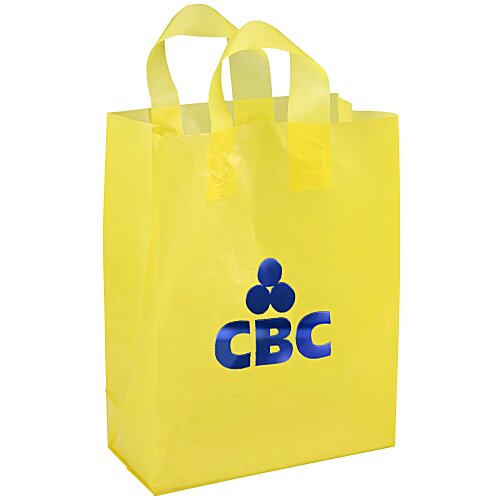 Soft-Loop Frosted Shopper - 13" x 10" - Foil - Colour Main Image