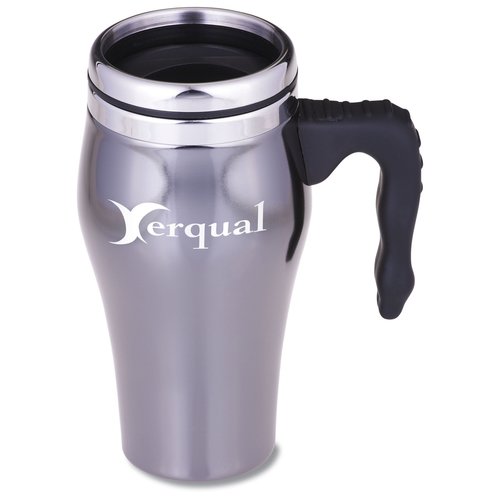 Black Chrome Esprit Travel Mug - 16 oz. Main Image