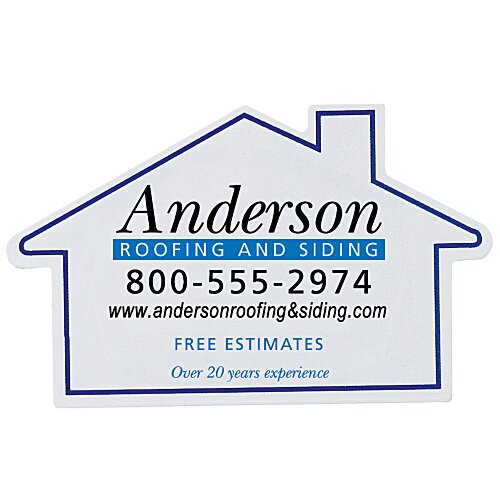 Flat Flexible Magnet - House Main Image