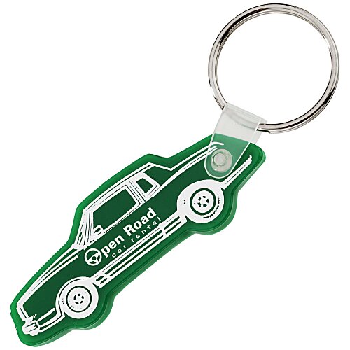 Car Soft Keychain - Opaque Main Image