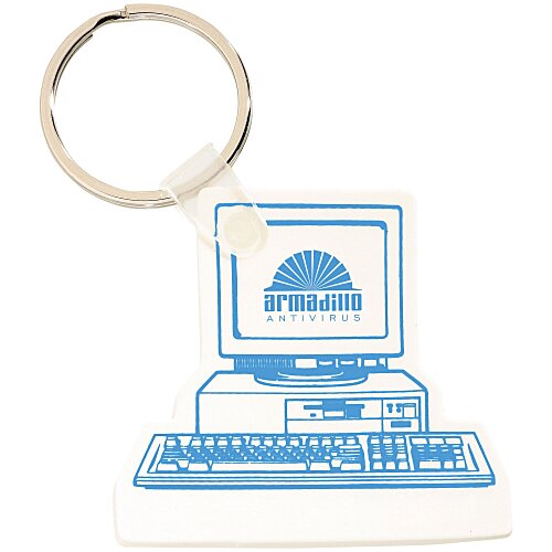 Computer Soft Keychain - Opaque Main Image