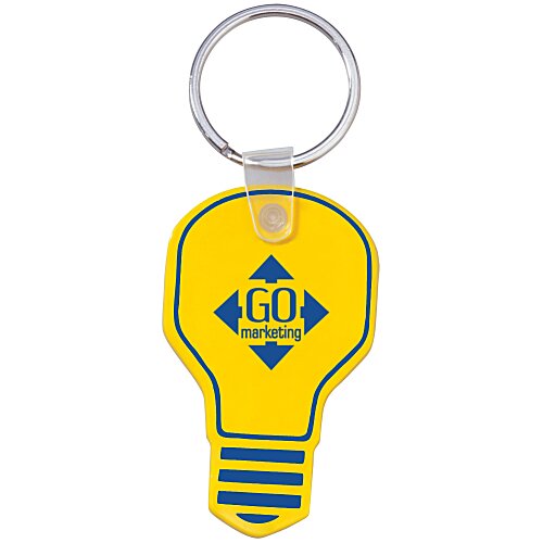 Light Bulb Soft Keychain - Opaque Main Image