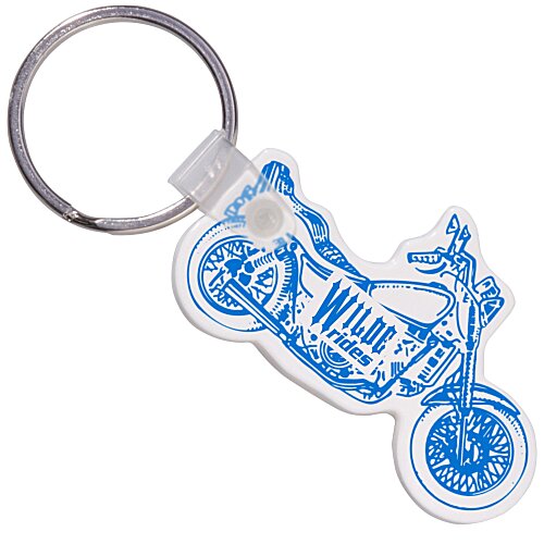 Motorcycle Soft Keychain - Opaque Main Image
