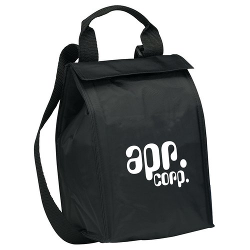 Insulated Lunch Bag w/Water Bottle Holder Main Image