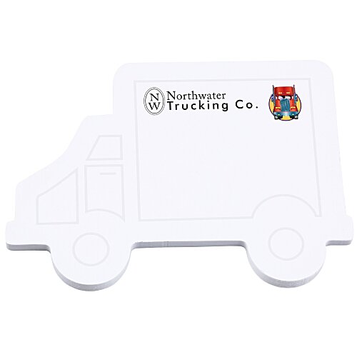 Souvenir Sticky Note - Truck - 25 Sheet Main Image