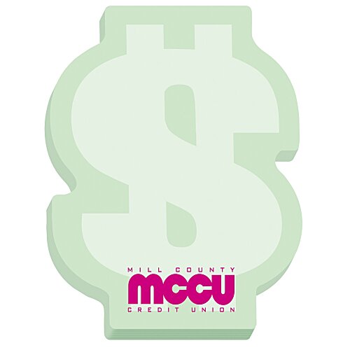 Souvenir Sticky Note - Dollar Sign - 25 Sheet Main Image