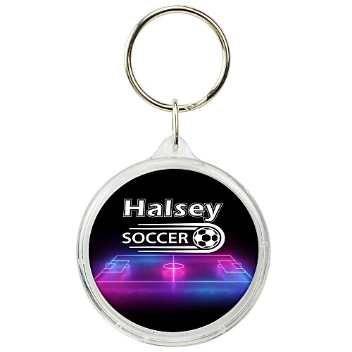 Crystal Acrylic Keychain - Round Main Image