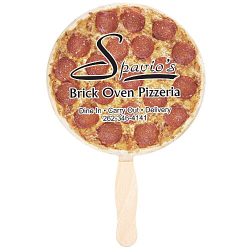 Hand Fan - Round - Full Colour Main Image