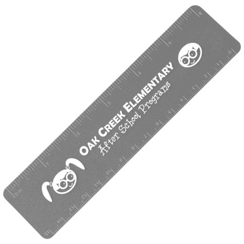 Flexible Plastic Ruler - 6" Main Image