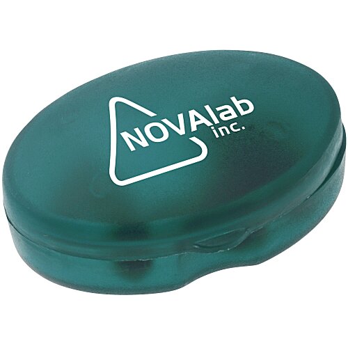 Pill Box Oval Shape - Translucent Main Image