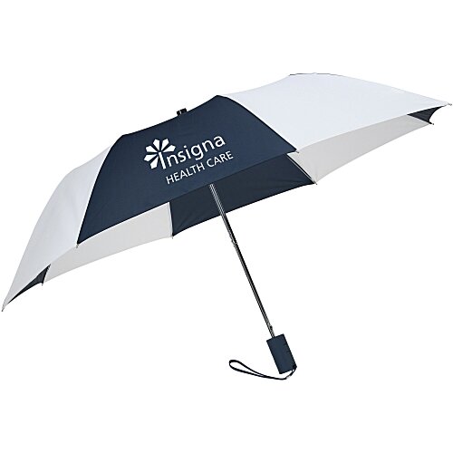 Compact Collapsible Umbrella - Alternating - 42-inch Arc Main Image
