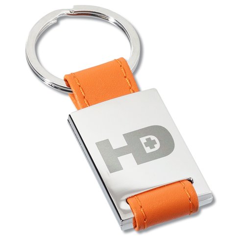 Colourplay Leather Key Ring Main Image
