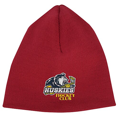 Fine-Knit Solid Beanie Main Image