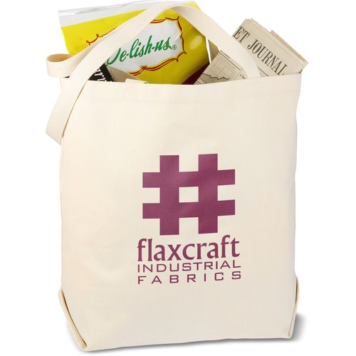 Recycled Shopper Canvas Tote Main Image