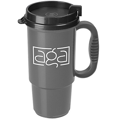 Insulated Auto Mug - 16 oz - Black Interior Main Image