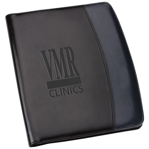 Windsor Reflections Zippered Padfolio Main Image
