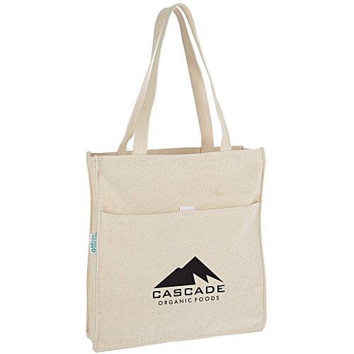 Organic Cotton Pocket Tote Main Image