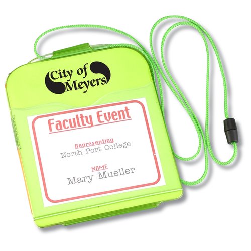Badge Holder / Note Jotter Main Image