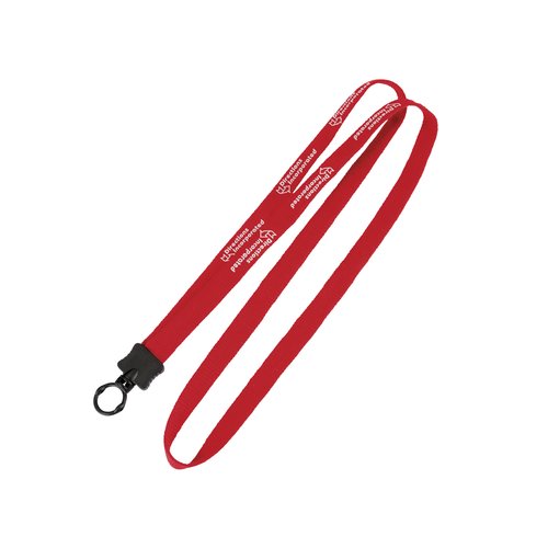 Organic Cotton Lanyard - 1/2" - 32" Length Main Image