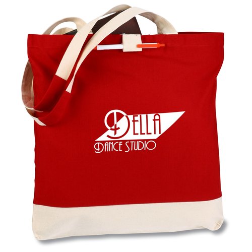 Contemporary Cotton Convention Tote Main Image