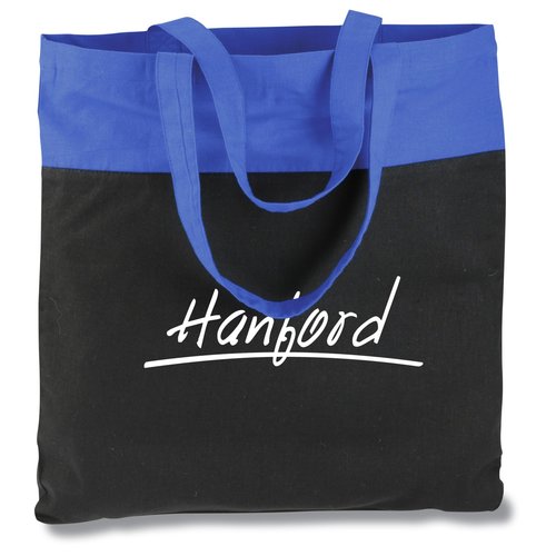 Budget Cotton Tote - Two-Tone Main Image