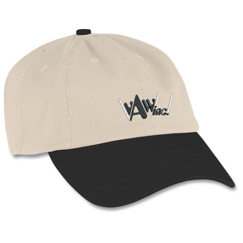Extra Low 8-Section Chino Twill Cap - Closeout Main Image