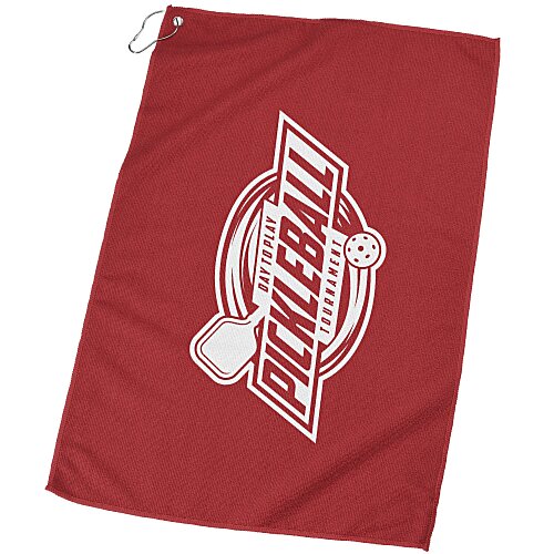 Deluxe Hemmed Golf Towel - Colours Main Image