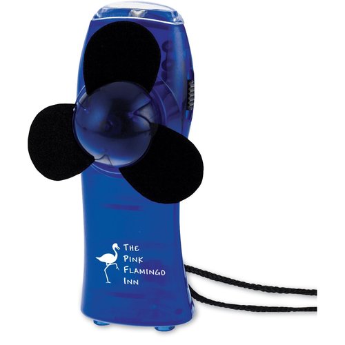 Turbo Mini Fan / Flashlight - Translucent Main Image