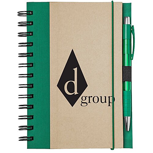 Recycled Colour Spine Spiral Notebook Main Image