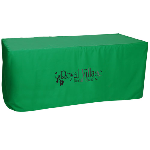 Closed-Back Fitted Table Cover - 6' Main Image