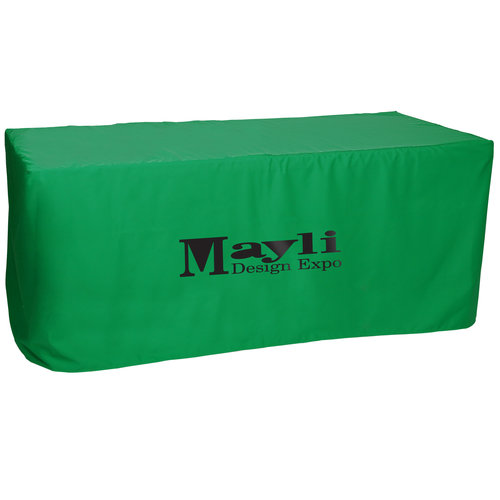 Closed-Back Fitted Table Cover - 8' Main Image