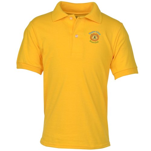 Jerzees SpotShield Jersey Knit Shirt - Youth Main Image