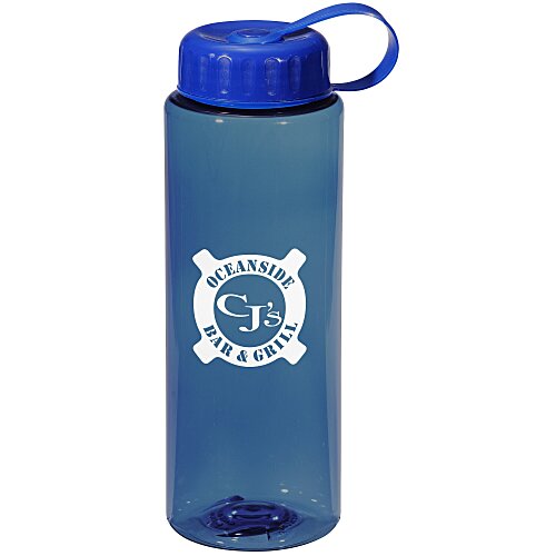 Guzzler Sport Bottle with Tethered Lid - 32 oz Main Image