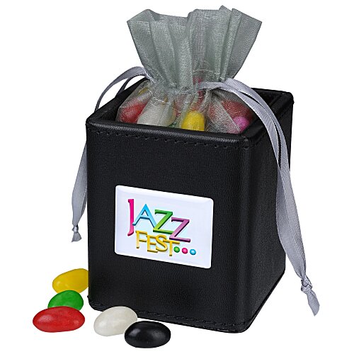 Leatherette Desk Caddy - Assorted Jelly Beans Main Image