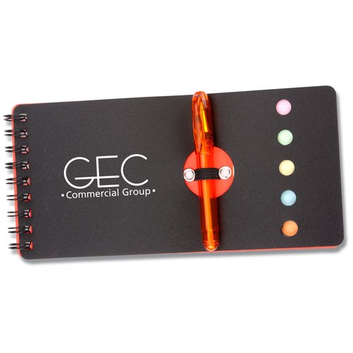 Spiral Pocket Flag Buddy with Pen Main Image