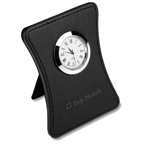 Terra Leather Clock Main Image