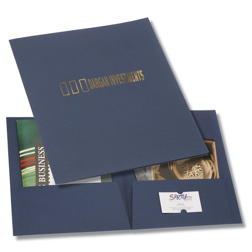 Paper Presentation Folder - Linen Main Image